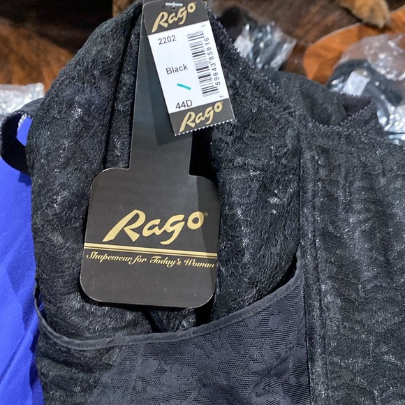 🖤RAGO Longline Wireless Expandable Cup Bra Retro Vintage Madmen - Picture 6 of 8